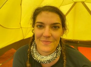 In the tent, day 4